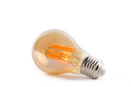 Żarówka vintage retro Edison Filament  LED 8W A60 E27 2300K amber barwa ciepła